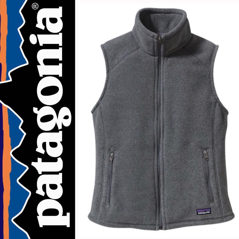 GUC Patagonia Simple Synchilla Fleece Vest Nickel
